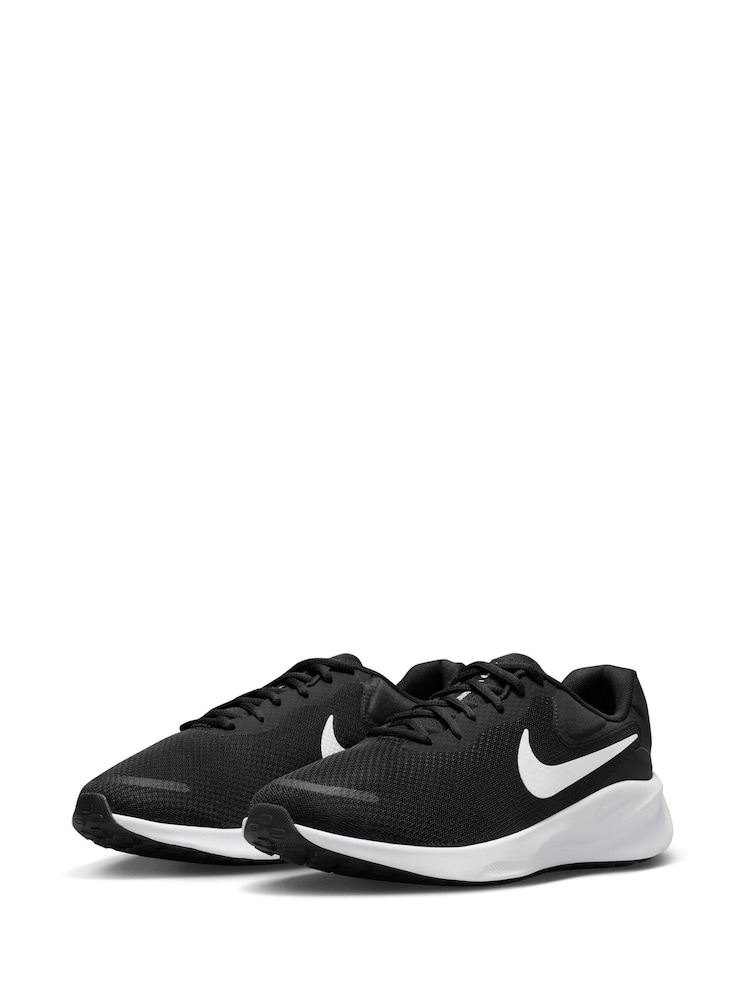 Nike Grey Revolution 7 Road Running Trainers - Image 5 of 11