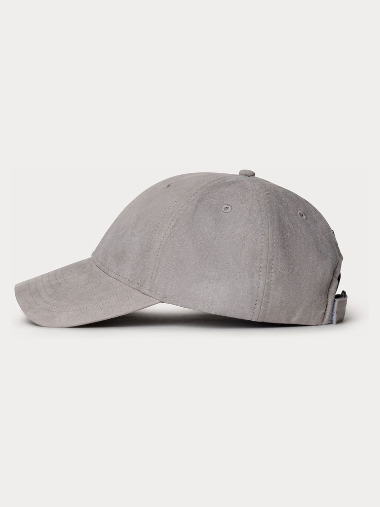 Hackett Grey Suede Cap - Image 2 of 3 Hackett Grey Suede Cap - Image 2 of 3