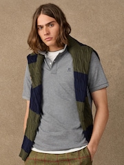 Hackett Classic Fit īsroku polo krekls ar firmas zīmi - Attēls 1 no 5