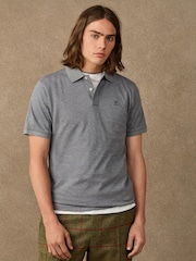 Hackett Classic Fit īsroku polo krekls ar firmas zīmi - Attēls 3 no 5