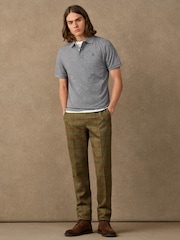 Hackett Classic Fit īsroku polo krekls ar firmas zīmi - Attēls 4 no 5