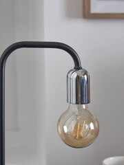 Black Lex Table Lamp - Image 5 of 9