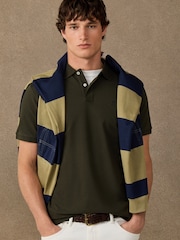 Կանաչ - Hackett Classic Fit Short Sleeve Branded Polo Shirt - Պատկեր 1 5-ից