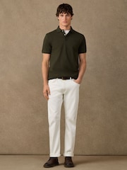 Կանաչ - Hackett Classic Fit Short Sleeve Branded Polo Shirt - Պատկեր 4 5-ից