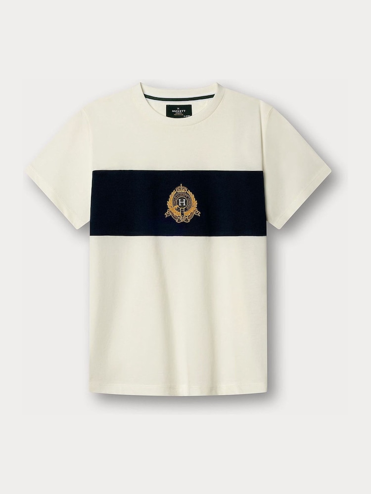 „Hackett Classic Fit“ marškinėliai su „Crest Panel“ - 1 paveikslėlis iš 4
