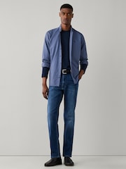 Lys Blå - Hackett Skreddersydd Garment Dyed Oxford-skjorte - Bilde 3 av 6