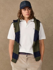 Սպիտակ - Hackett Classic Fit Short Sleeve Branded Polo Shirt - Պատկեր 1 5-ից