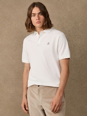 Սպիտակ - Hackett Classic Fit Short Sleeve Branded Polo Shirt - Պատկեր 3 5-ից