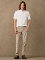 Սպիտակ - Hackett Classic Fit Short Sleeve Branded Polo Shirt - Պատկեր 4 5-ից