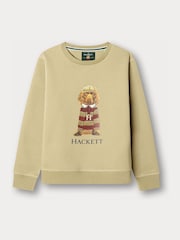 Hackett Green Harry Crew Neck Sweat Top - Image 1 of 4