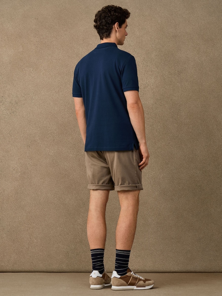 Կապույտ - Hackett Classic Fit Short Sleeve Branded Polo Shirt - Պատկեր 5 5-ից