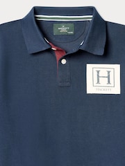 Hackett White Classic Fit Long sleeves  Harry Polo Shirt - Image 3 of 4