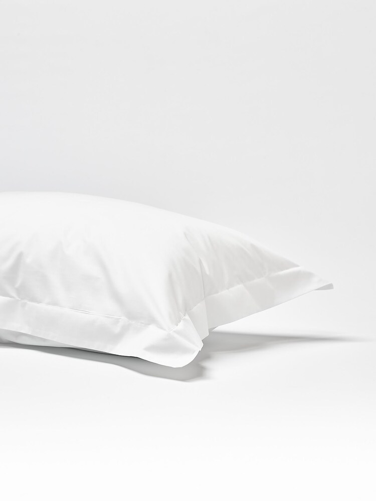 The Fine Bedding Company Activated Cooling Cotton Oxford Pillow 100% Cotton Case - Image 2 of 3
