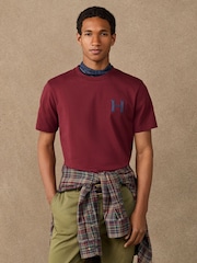 Hackett Classic Fit Back Graphic T-Shirt - Bild 1 von 8