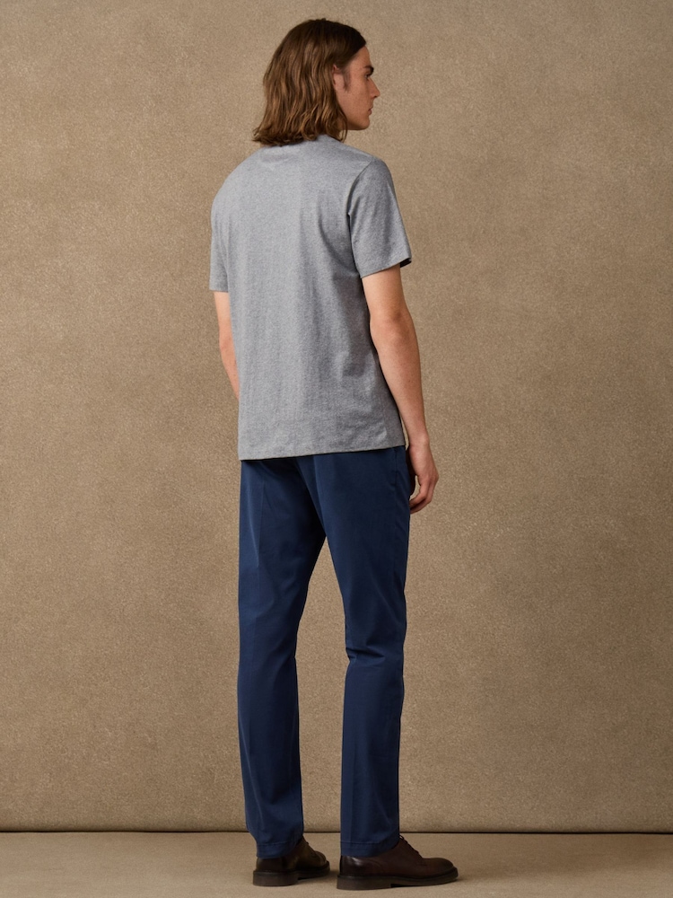 Hackett Grey Classic Fit H Logo T-Shirt - Image 5 of 5 Hackett Grey Classic Fit H Logo T-Shirt - Image 5 of 5