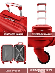 Flight Knight Hard Shell ABS Easyjet Size Cabin Carry On Case - Image 5 of 7