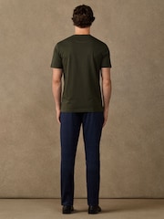 Hackett Green Classic Fit H Logo T-Shirt - Image 5 of 5