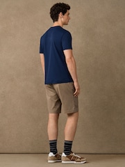 Hackett Blue Classic Fit Harry Graphic T-Shirt - Image 5 of 5