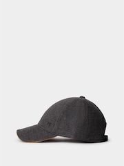 Hackett Grey Flannel Cap - Image 3 of 4