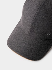 Hackett Grey Flannel Cap - Image 4 of 4