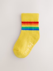 Little Bird by Jools Oliver babysokker i lyse regnbuefarger 6 -pakke - Bilde 4 av 7