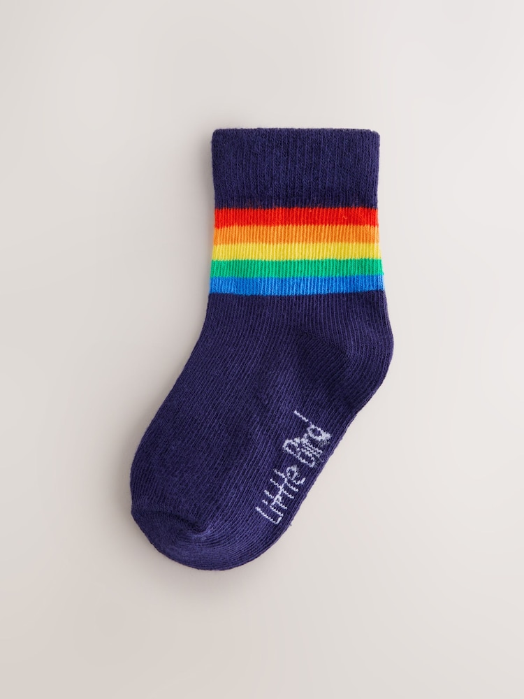 Little Bird by Jools Oliver babysokker i lyse regnbuefarger 6 -pakke - Bilde 7 av 7 Little Bird by Jools Oliver babysokker i lyse regnbuefarger 6 -pakke - Bilde 7 av 7