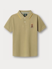 Hackett Khaki Classic Fit Logo Chest Pocket T-Shirt - Image 1 of 4