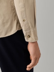 Marrón - Camisa Hackett Sartorial Fit Smart Babycord - Imagen 6 de 6