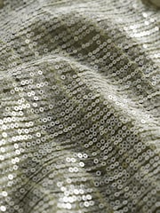 Зеленый хаки - Топ без рукава Sequin Tank Top - Image 6 of 6