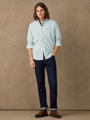 Mint Grønn - Hackett Classic Fit Striped Oxford Shirt - Bilde 4 av 6