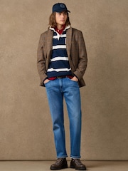 Hackett Blue Classic Fit Vintage Wash Heritage Denim Jeans - Image 1 of 7