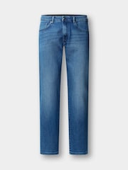 Hackett Blue Classic Fit Vintage Wash Heritage Denim Jeans - Image 6 of 7