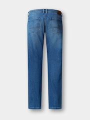 Hackett Blue Classic Fit Vintage Wash Heritage Denim Jeans - Image 7 of 7