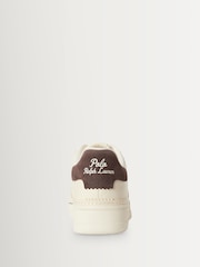 Polo Ralph Lauren White Masters Court Trainers - Image 2 of 5