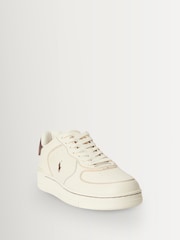 Polo Ralph Lauren White Masters Court Trainers - Image 3 of 5