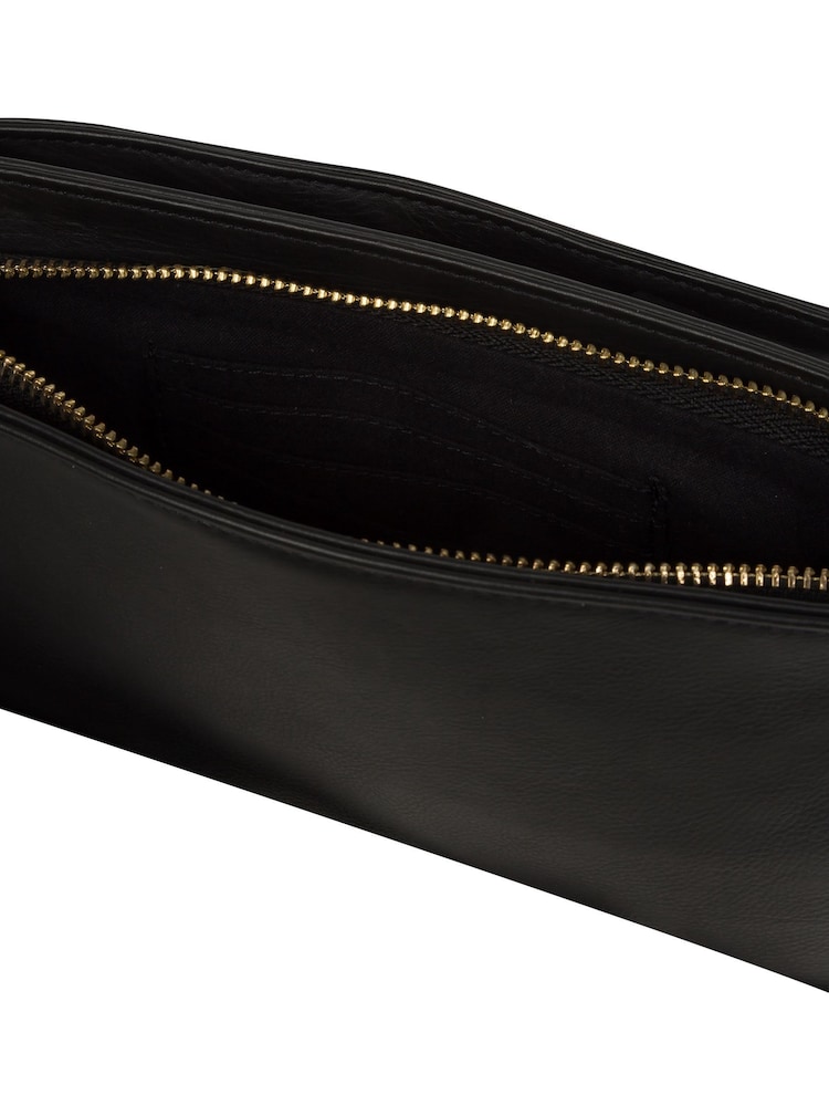 Pure Luxuries London Bree Nappa Leather Cross-Body Bag - Image 8 of 8