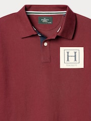 Hackett Red Classic Fit Short Sleeve Union Jack Shirt - Image 3 of 4