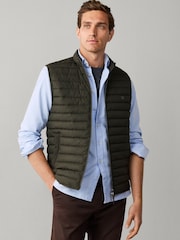 Hackett Green Ultra Lightweight Gilet - Image 1 of 5