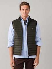 Hackett Green Ultra Lightweight Gilet - Image 3 of 5