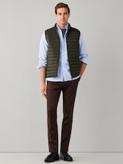 Hackett Green Ultra Lightweight Gilet - Image 4 of 5