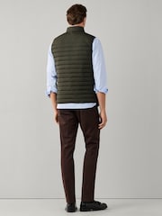 Hackett Green Ultra Lightweight Gilet - Image 5 of 5