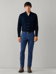 Azul - Camisa Hackett Sartorial Fit Smart Babycord - Imagen 4 de 6