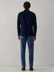Azul - Camisa Hackett Sartorial Fit Smart Babycord - Imagen 5 de 6