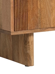 Barker and Stonehouse Natural Mango Wood Zuberi 6 Drawer Chest - Image 8 of 11