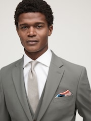 Green Slim Fit Motionflex Stretch Suit Jacket - Image 4 of 11