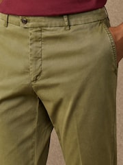 Hackett Green Slim Fit Kensington Heritage Chinos - Image 3 of 9