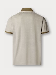 Zielony - Hackett Classic Fit Short Sleeve Oxford Polo Shirt - Obraz 6 z 6