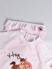 Vanilla Underground Pink Disney Toy Story Jessie And Bulleyes Piece Swim Set - Image 2 of 7