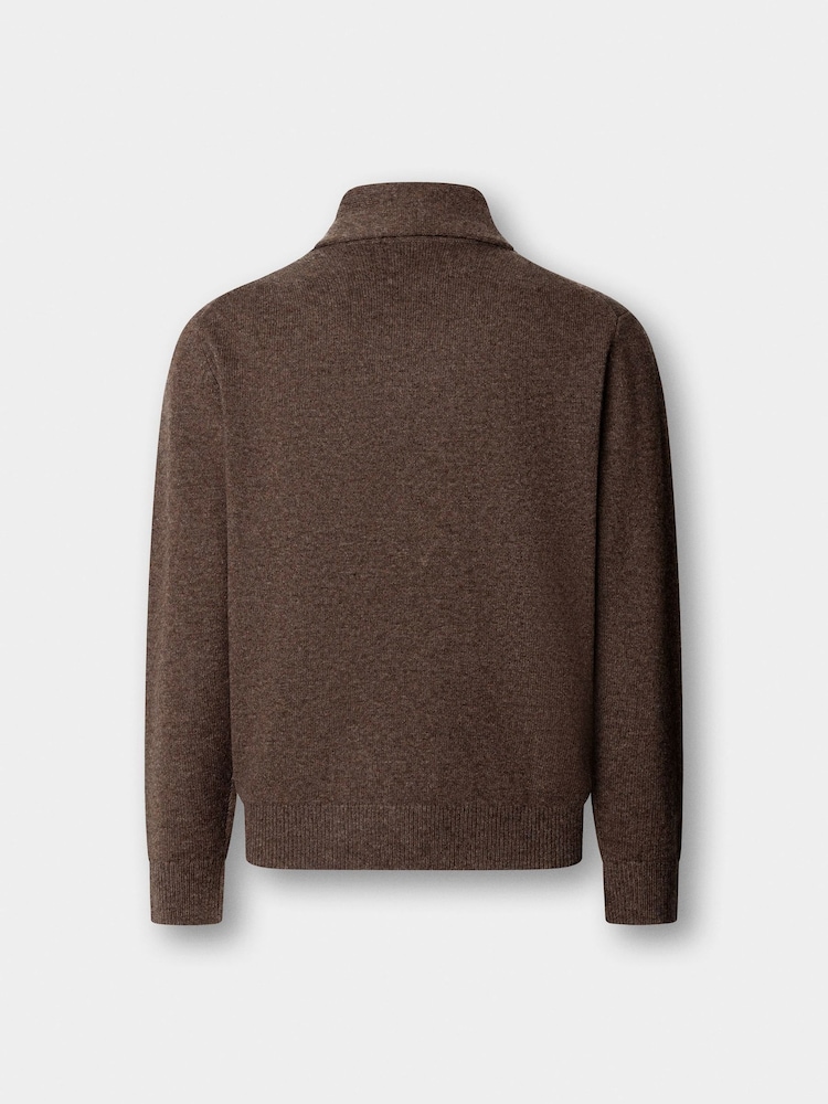 Suéter de cuello chal de lana merino y cachemir de Hackett - Imagen 7 de 7 Suéter de cuello chal de lana merino y cachemir de Hackett - Imagen 7 de 7