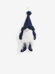 Navy Blue Christmas Gonk Light Up Bauble - Image 3 of 4